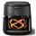 Philips 2000 Series Airfryer NA211/00 schwarz/silber mit Sichtfenster