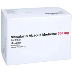 MESALAZIN Abacus Medicine 500 mg Zäpfchen 30 St