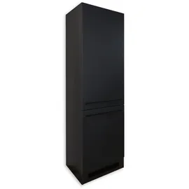 Stella Trading Kühlumbauschrank Jazz 60 x 211 x 57 cm Schwarz