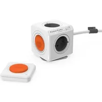 Allocacoc PowerCube Remote Extended + Remote Fernbedienung, 4 fach