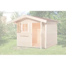 Weka Fensterladen 1-seitig für Fenster 69x79 cm Beige