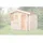 Weka Fensterladen 1-seitig für Fenster 69x79 cm Beige