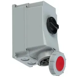 PCE 75342-6 CEE-Steckdose abschaltbar 63A 4p 6h IP66/IP67 753426