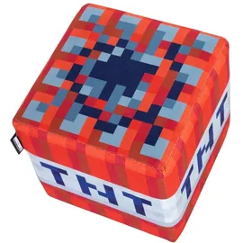 Phoenix Sitzhocker 2er Set Samt 35 x 35 x 35 cm Mehrfarbig