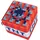 Phoenix Sitzhocker 2er Set Samt 35 x 35 x 35 cm Mehrfarbig