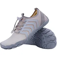 Freiluftkind Das Original Runner Pro 2.0 rutschfeste Barfußschuhe (Grau/Größe EU 46) – der perfekte Barfußschuh für Dein Abenteuer – Barfusslaufschuhe Barfuss Schuhe - 46 EU