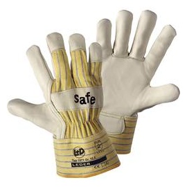 Worky Safety Line Worky L+D SAFE 1571 Rindnarbenleder Arbeitshandschuh Größe (Handschuhe): 10, XL EN 388 CAT II 1 Paar