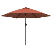 vidaXL Sonnenschirm Ø 300 cm Terracotta-Rot