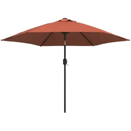 vidaXL Sonnenschirm Ø 300 cm Terracotta-Rot