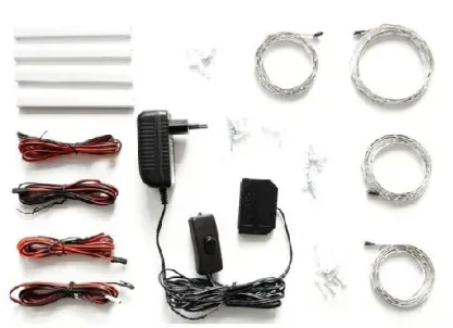MCA Direkt Salvador Beleuchtung 4er Set LED Band 046031ZB