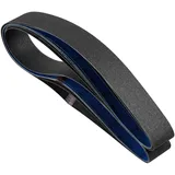 Vevor Schleifbänder, 50x1830mm, 6 Stk. (120/240/400/600/800/1000 Körnungen), aus Siliziumkarbid, Bandschleifpapier Bandschleifer, für Metallbearbeitung, Verbundwerkstoffe & Kunststoffveredelung