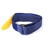 Velcro Kabelbinder Verstellbarer Tragegurt mit Klettverschluss Everyday Haken & Flausch Gurt 25mm x 92cm x 2 Blau, VEL-EC60327 blau