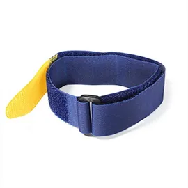 Velcro Kabelbinder Verstellbarer Tragegurt mit Klettverschluss Everyday Haken & Flausch Gurt 25mm x 92cm x 2 Blau, VEL-EC60327 blau