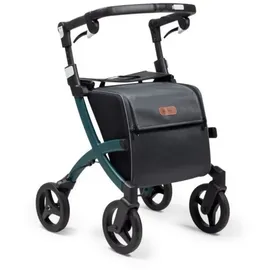 Rollz Flex 2.0 Rollator Einkaufsrollator faltbar Jungle Green 20 kg Zuladung 62 cm Sitzhöhe