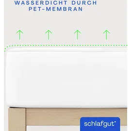 schlafgut Baselayer Pro Matratzenschoner 140 x 200 cm weiß