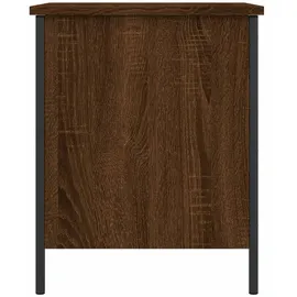 vidaXL Sitzbank mit Stauraum Braun Eiche 40x42,5x50 cm Holzwerkstoff