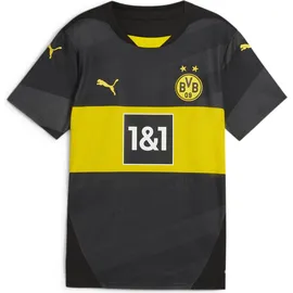 Puma Borussia Dortmund Auswärtstrikot 2024/2025 Kinder Schwarz Gr. 164
