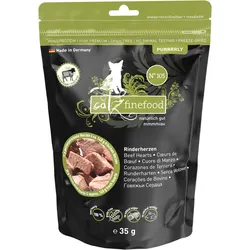 Catz finefood Purrrrly 35 Gramm Katzensnacks No. 105 Rinderherzen