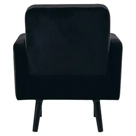 Paperflow Sessel LISBOA Stoff 71 x 83 x 55 cm Schwarz