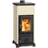 La Nordica Kaminofen Holzofen Emiliana Steel panna | 6,5 kW