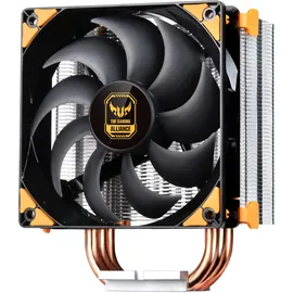 Silverstone SST-AR01-V3 CPU-Kühler mit 3 Wärmerohren, Direct Contact Heatpipe-Technologie und einem 120 mm-PWM-Lüfter für Intel/AMD-Sockel-Sockel, AM4 Bereit