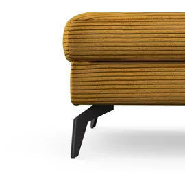 sit&more Polsterhocker Cabana 89 x 43 x 89 cm Polyester Gelb