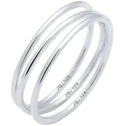 Elli Wickelring Filigran Blogger Trend 925 Silber 56 Damen 