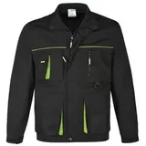 Triuso Arbeitsjacke Power POWERJM, Bundjacke, schwarz-grün, Größe M