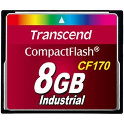 Transcend CompactFlash CF170 8 GB, UDMA 5 Speicherkarte