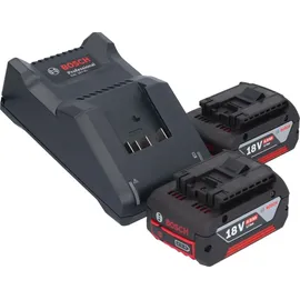Bosch GNH 18V-64-2 M Professional Akkutacker 18 V + 2x Akku 4,0 Ah + Ladegerät