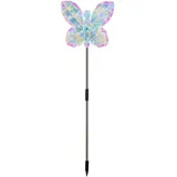 Trendline LED Stecker Schmetterling 19 x 63 cm Weiß