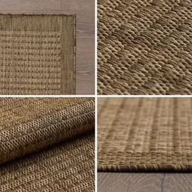KADIMA DESIGN Teppich, Outdoor DAFNE in Braun, einfarbig, – 160 cm