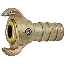 Riegler Klauenkupplung mit Schlauchanschluss, LW 19, mit Messing-Dichtung