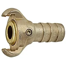 Riegler Klauenkupplung mit Schlauchanschluss, LW 19, mit Messing-Dichtung