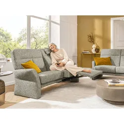 Segmüller Werkstätten Sofa 2-Sitzer Oasis Stoff Braun