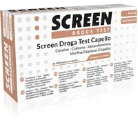 Screen Pharma Droga Test Capello rileva 4 sostanze, 1 test