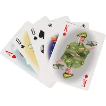 Legami PLA0001 Playing Cards – Spielkarten, Braun