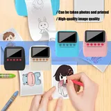 Kinder Sofort Kamera 1080p Aufnahme 3 Zoll Bildschirm 1300mAh Batterie Kreatives Geschenk Für Kinder Bildungsfotografie Spielzeug Spielzeug