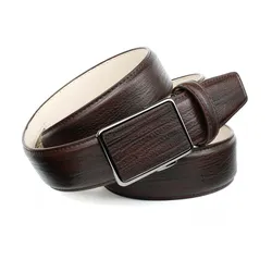 Ledergürtel ANTHONI CROWN, Damen, Gr. 85, braun, Leder, gemustert, Gürtel, Perfekte Eleganz in Mocca für Anzüge und Jeans