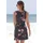 Beachtime Strandkleid Schwarz/Rot 46