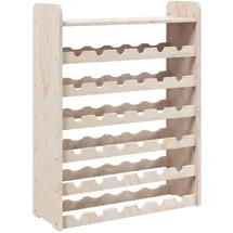 vidaXL Weinregal 67,5 x 25 x 87 cm Braun