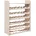 vidaXL Weinregal 67,5 x 25 x 87 cm Braun