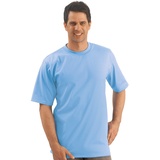 Trigema T-Shirt »TRIGEMA T-Shirt DELUXE Baumwolle«, (1 tlg.), blau