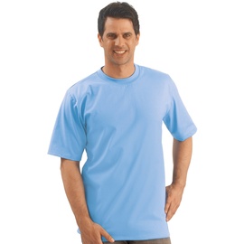 Trigema T-Shirt »TRIGEMA T-Shirt DELUXE Baumwolle«, (1 tlg.), blau