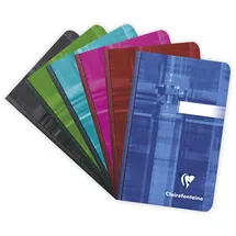 Clairefontaine Kladden Metric 9 x 14 cm Softcover 96 Blatt kariert Blau 1 St.