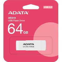 A-Data ADATA UC310 USB-A weiß 64GB, USB-A 3.0 (UC310-64G-RWH)