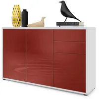 Vladon Kommode, Bordeaux, 117x74x36 cm, Wohnzimmer, Kommoden & Sideboards,
