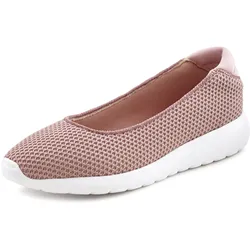 Ballerina, Freizeitschuh, Slipper, Halbschuh, Sneaker Slip-In, leichte Mesh-Optik, Gr. 35, rosa, , 34480755-35