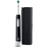 Oral-B Pro 1 Cross Action Elektrische Zahnbürste schwarz + Reiseetui