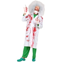 Widmann - Kostüm blutiger Doktor, Arztkittel, Horror Arzt, Faschingskostüme, Halloween